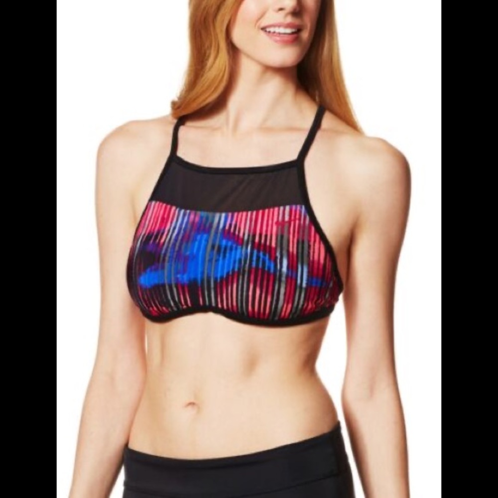 Nike Women’s Electrify High-Neck Bikini Top NWT